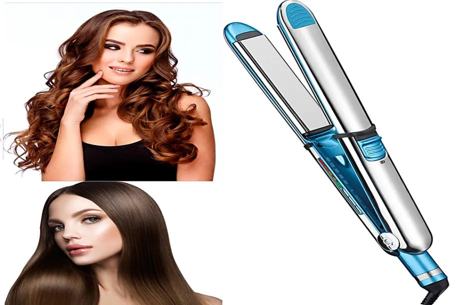 Electric Hair Straightening Max 450F Titanium Floating Plate Flat Iron
