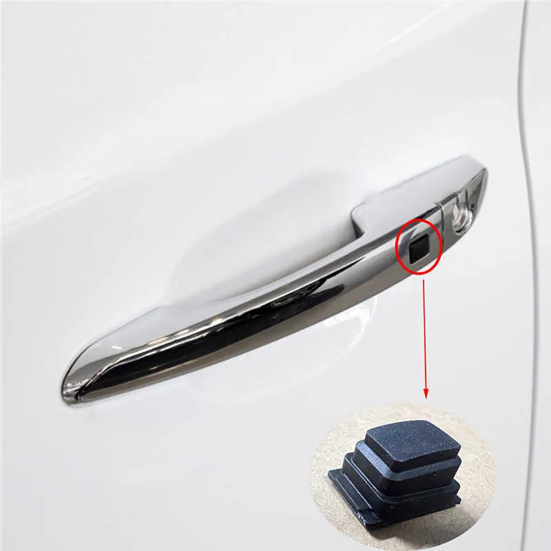 New For Hyundai Tucson 2016-2018 Front Exterior Door Handle Sensing Button Switch Cover Accessories 82651D3710 82661D3710