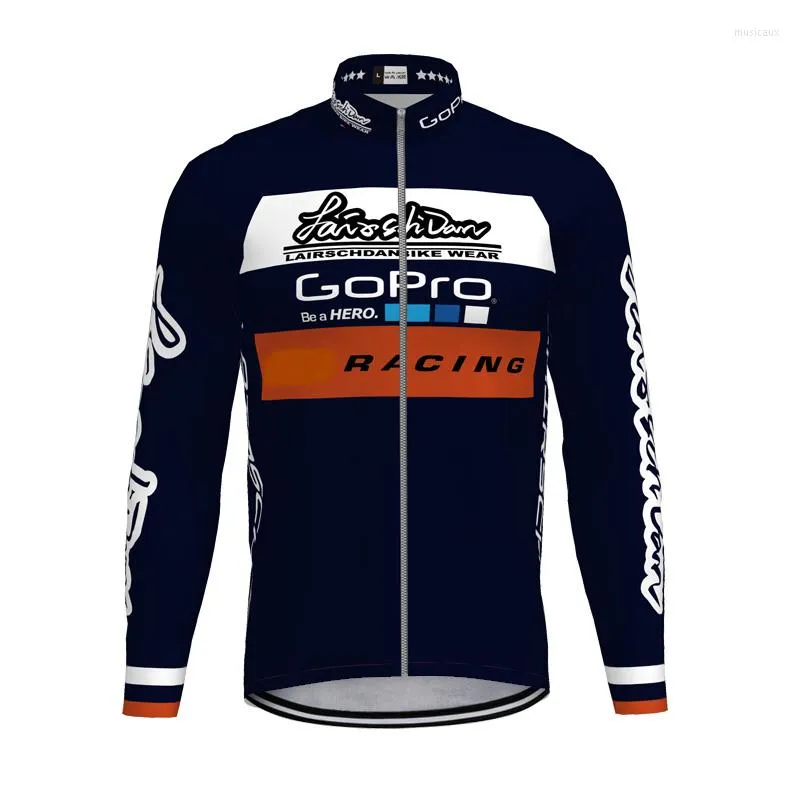 Vestes de course SPYGRVO hommes/femmes vêtements de cyclisme à manches longues chemise de vélo porter Camisa vélo Masculino vtt maillot Ciclismo Hombre Manga