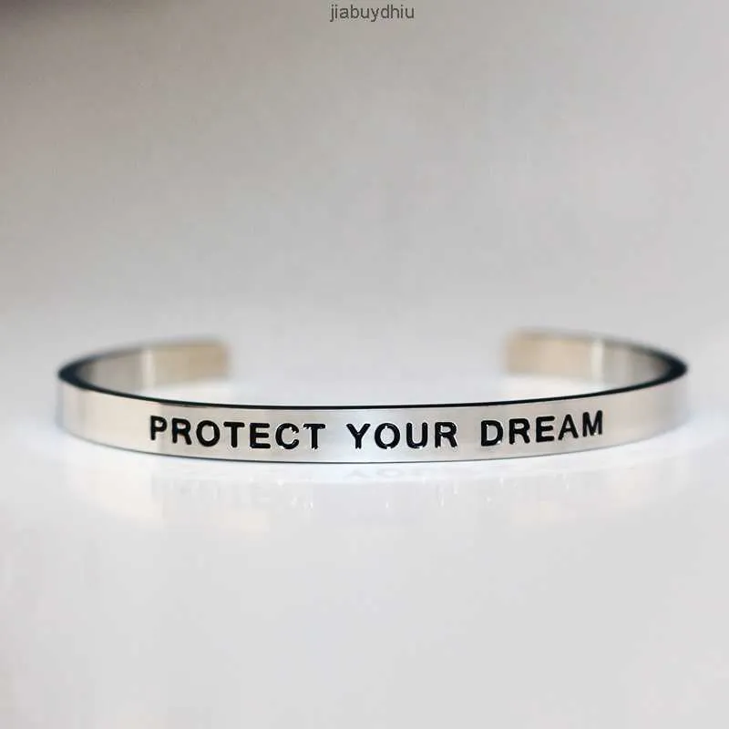 Wholesale Steel Custom Inspirational Watch Wrist Cuff Bracelet Montre Femm Engraved Statement for Men