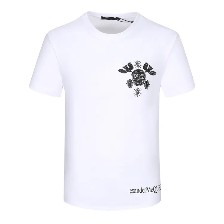 Designer PA camiseta camisas de roupas de marca de luxo spray coração carta algodão manga curta primavera verão maré masculina camisetas femininas M-3XL MK5