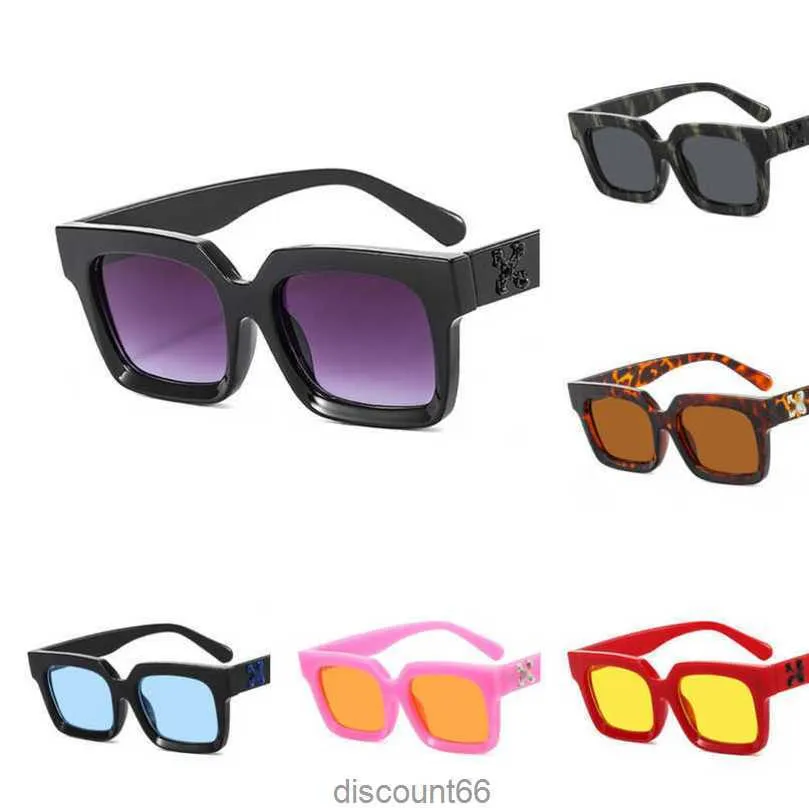 Cadres Mode De Luxe Offs Lunettes De Soleil Marque Hommes Femmes Lunettes De Soleil Flèche x Cadre Lunettes Tendance Hip Hop Carré Lunettes De Soleil Sports Voyage Lunettes De Soleil 69ipL1ZA