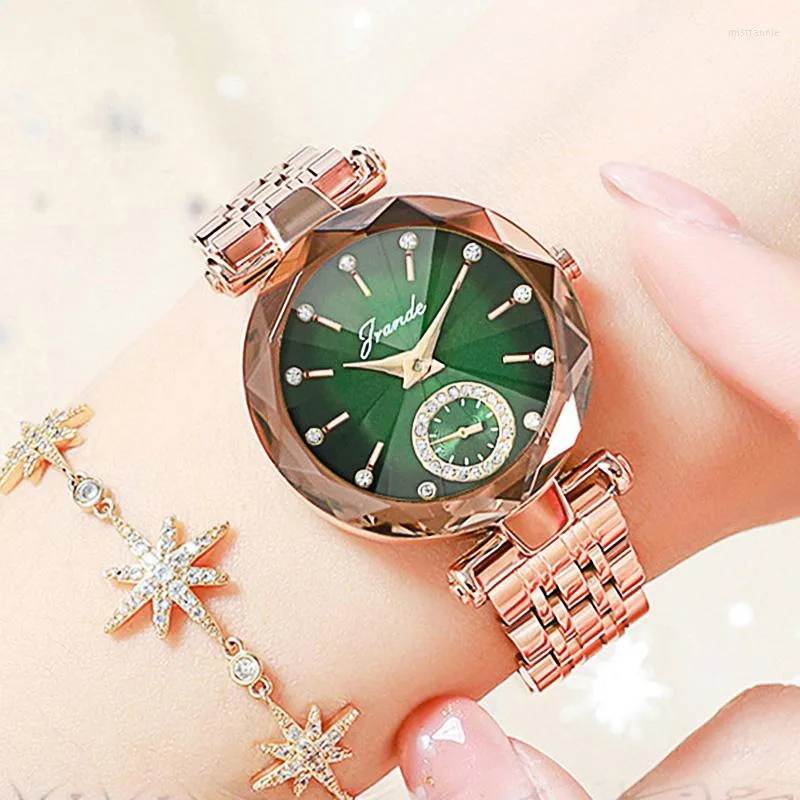 Rose Gold Bracelet Watch for Women - Elegant Stainless Steel  display picture 3