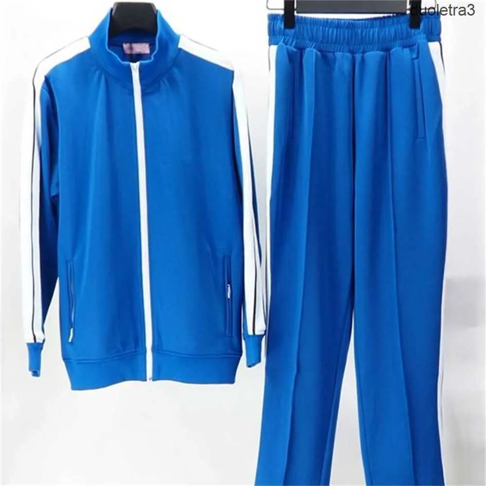 Mens Tracksuits Track Suit Sweatshirts Designers Hoodies High Quality Zipper Coats Street Loose Suits Womens Jackets Pants Fashion Sportwear Jogging 796e