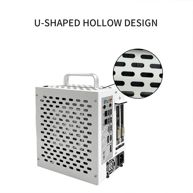 Mini Pc Housing Mini ITX PC Case - Compact Desktop Computer Enclosure, Portable Small ...