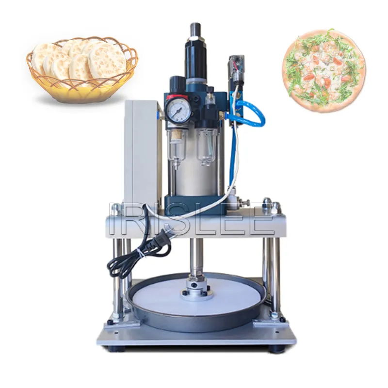 Kommerzielle elektrische gekochte runde Crêpe-Taco-Roti-Mais-mexikanische Tortilla-Chapait-Crêpe-Pressmaschine