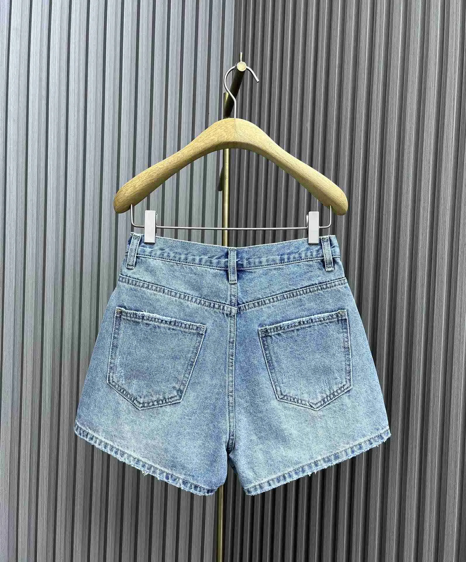 Pantaloncini cheap jeans larghi