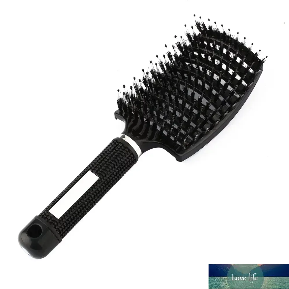 New Pro Hair Scalp Massage Comb Hairbrush BristleNylon Women Wet Curly Detangle Spazzola per capelli per parrucchieri Strumenti per lo styling