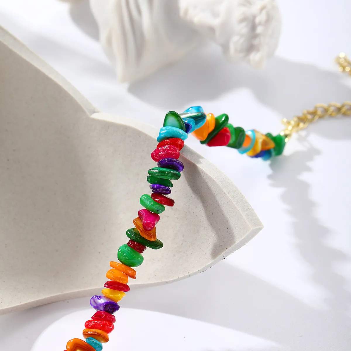 DHgate.com:Bohemian Natural Stone Beaded Bracelets for Women
