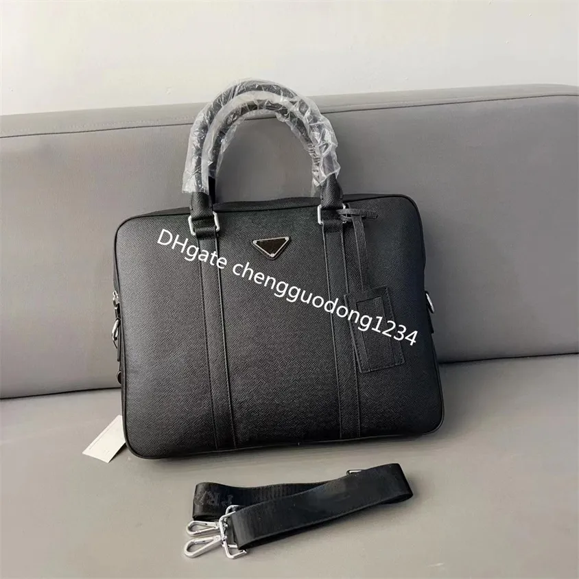 Männer Laptop Tasche Aktentasche Designer Laptop Messenger Taschen Echtes Leder Tasche Sacoche Herren Schulter Handtasche