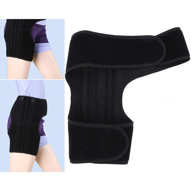 Hip Cares Supply Verstelbare Hip Brace Stabilizer Ischias Pijn Verlichten Lies Compressie Wrap Heup Brace Pijn Verlichten Gezondheidszorg 230608