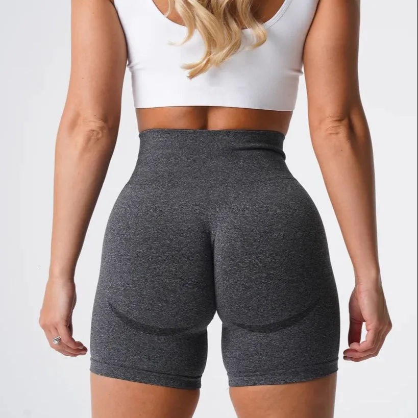 Roupa de ioga 1 calça legging fitness nádegas pêssego feminino academia esportes shorts de corrida justos quadril calça de três pontos cintura alta sem costura 230612