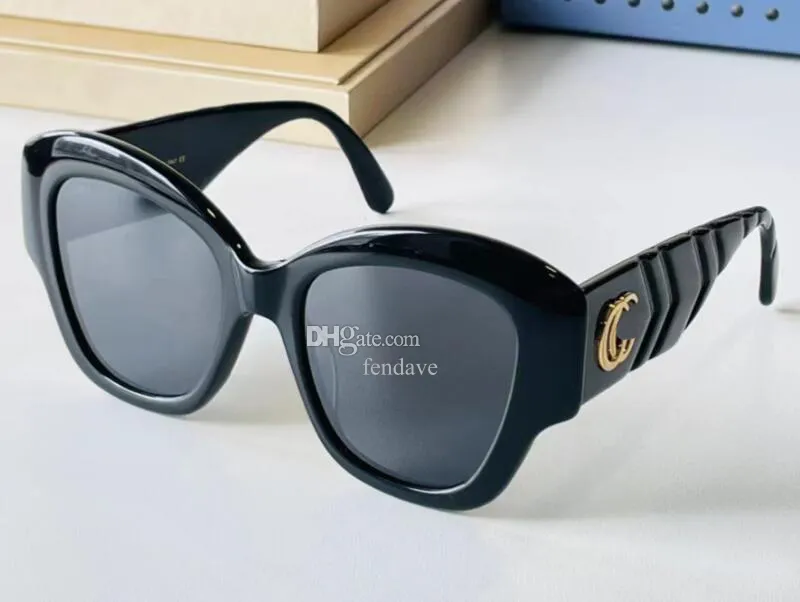 5A眼鏡G0808S G642985 CAT EYE EYEEWEAR DESCUMENTER DESIGNER SUNGLASSEES MON ACETATE 100％UVA/UVB