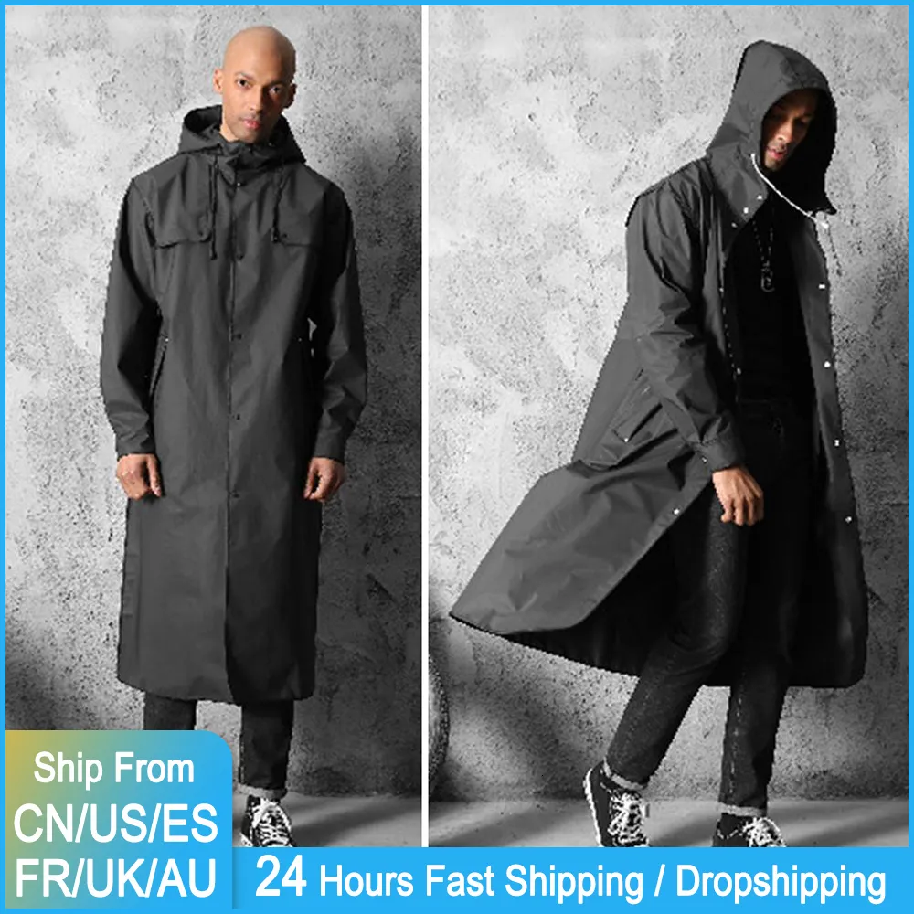 Raincoats Thicken EVA Adults Raincoat For Men Women Waterproof Rain Coat  Outdoors Travel Camping Fishing Rainwear Suit High Quality 230612 From  12,79 €
