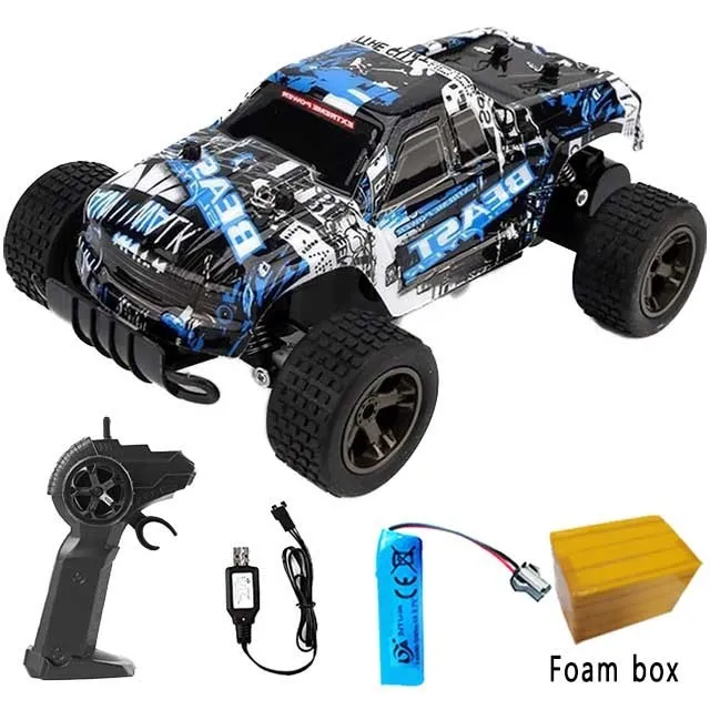 Carro Controle Remoto 4wd Monster Truck Rc, Escala 1:12 - Artigos