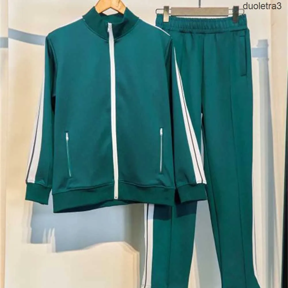 Mens Tracksuits Track Suit Sweatshirts Designers Hoodies High Quality Zipper Coats Street Loose Suits Womens Jackets Pants Fashion Sportwear Jogging W3pj