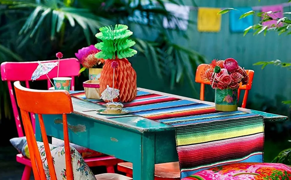 mexican table cloths for parties