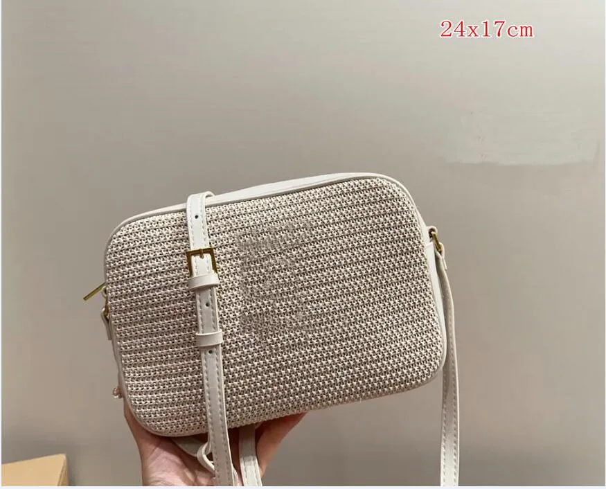 designer Large capacity straw bags Tote Shopping Bag Coconut shoulder Bags fashion Beach vacation luxury classic Holiday Woven handbags tgra