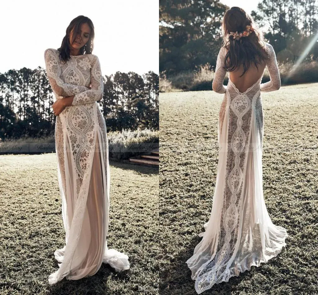 boho beach wedding dress