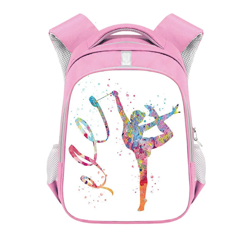 Mochila De Gimnasia Ritmica Impresa Para Ninas Bolso Escolar De 13 16 Pulgadas Mochila De Baile De Almacenamiento De Viaje De Gran Capacidad De 13 66 DHgate