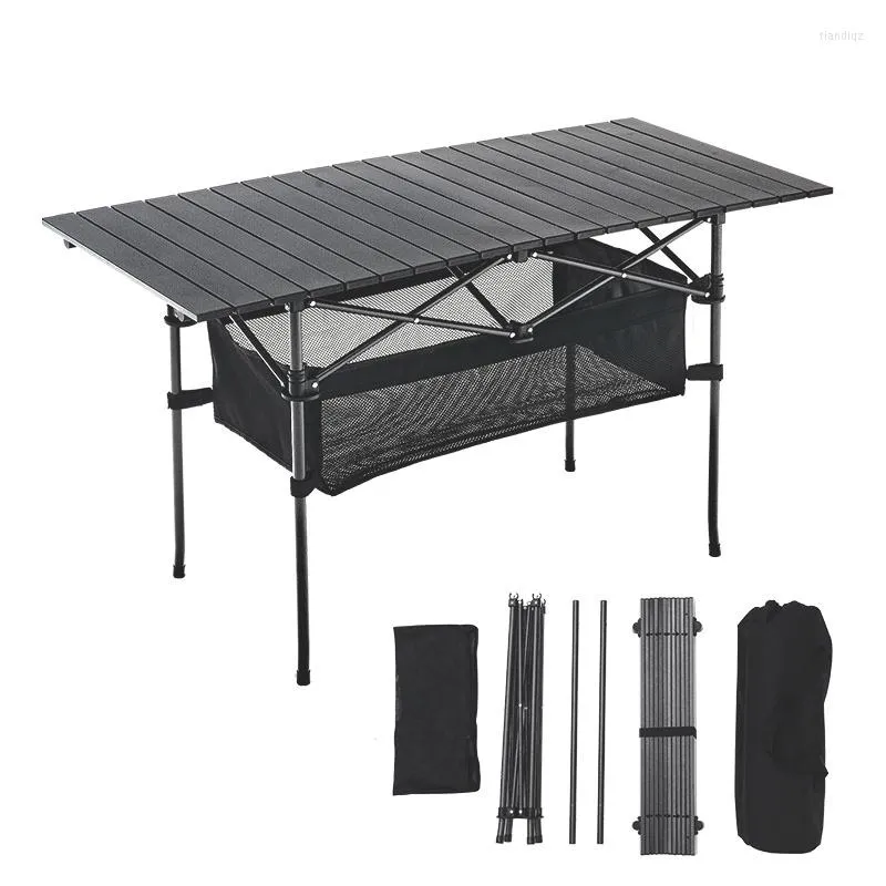Mobili da campeggio Sedia da tavolo pieghevole per esterni Campeggio Lega di alluminio Picnic Densità dell'acqua Durevole per 140 70 70 cm
