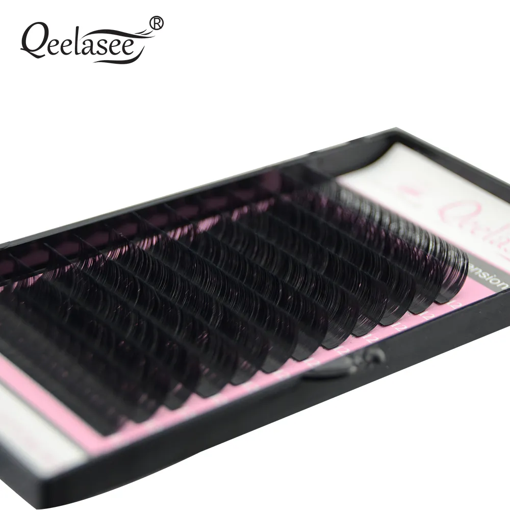 Makeup Tools Alla storlek 5 Fall 8-15mm Mixed Mink Eyelash Extension Tray Högkvalitativa fransmaterial i Korea Mira Curl Eye Lashes Makeup 230612