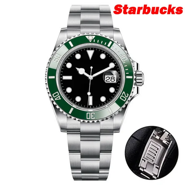 23ss Montre Trusty Montres pour hommes 41mm Starbucks Bluesy Deux tons Wimbledon Rhodium Montres automatiques à mouvement 2813 Fermoir à glissière Montre pour femme Avec boîte orologio lusso