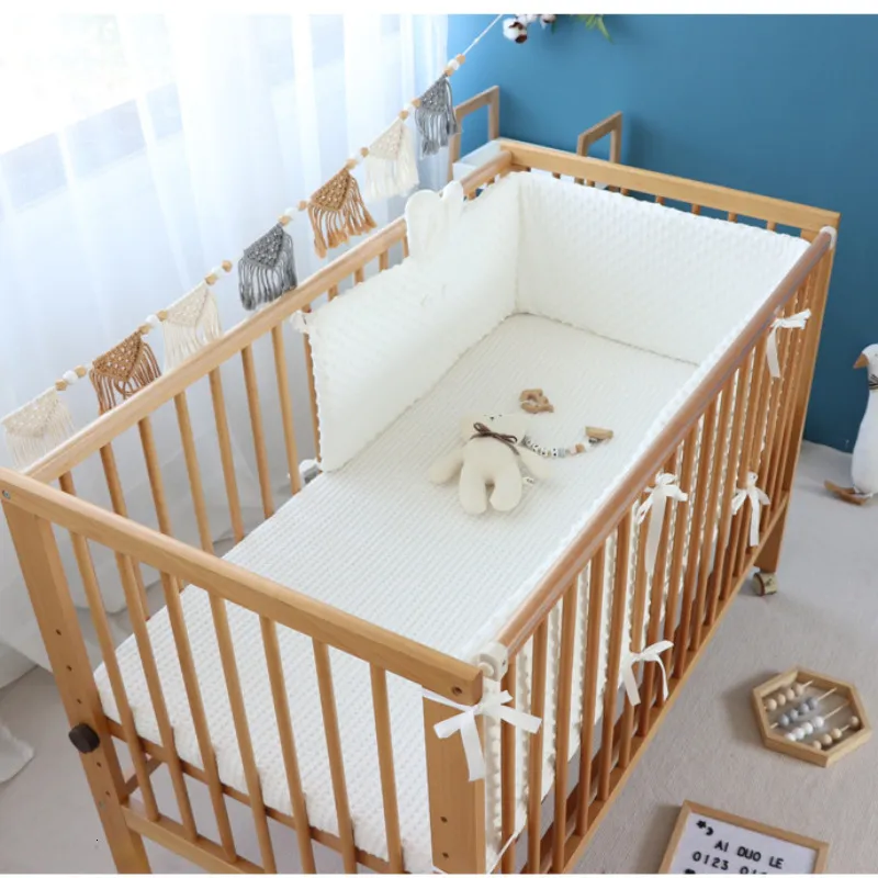 Bed Rails 200x28cm baby säng födda spjälsängar stötfångare Crib Anti Collision Protector Soft Toddler Bed Teen Room Decor Four Seasons Universal 230612
