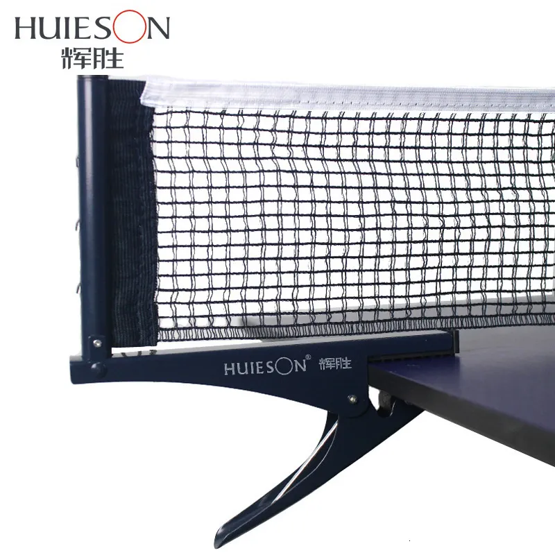 Table Tennis Raquets Huieson 1 Set Professional Standard Table Tennis Mesh Net Ping Pong Table Net Rack Kit Table Tennis Accessories Clamp Types 230612