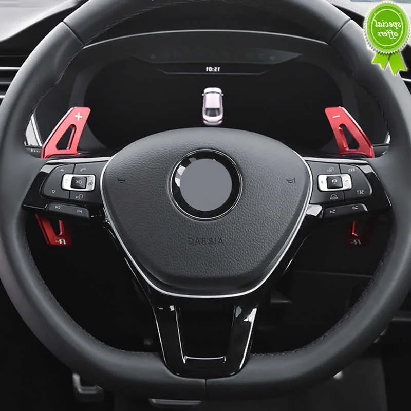 Carbon Fiber Steering Wheel Paddle Shifter For VW GOLF 8 MK8