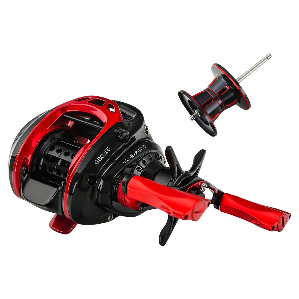 Baitcasting Reels 155g Ultra Light BFS Fishing Reel Met Reserve Spoel Voor UL 6.5 1 Casting Drag 8kg 230613