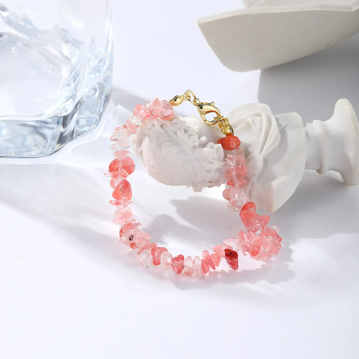 DHgate.com:Bohemian Natural Stone Beaded Bracelets for Women