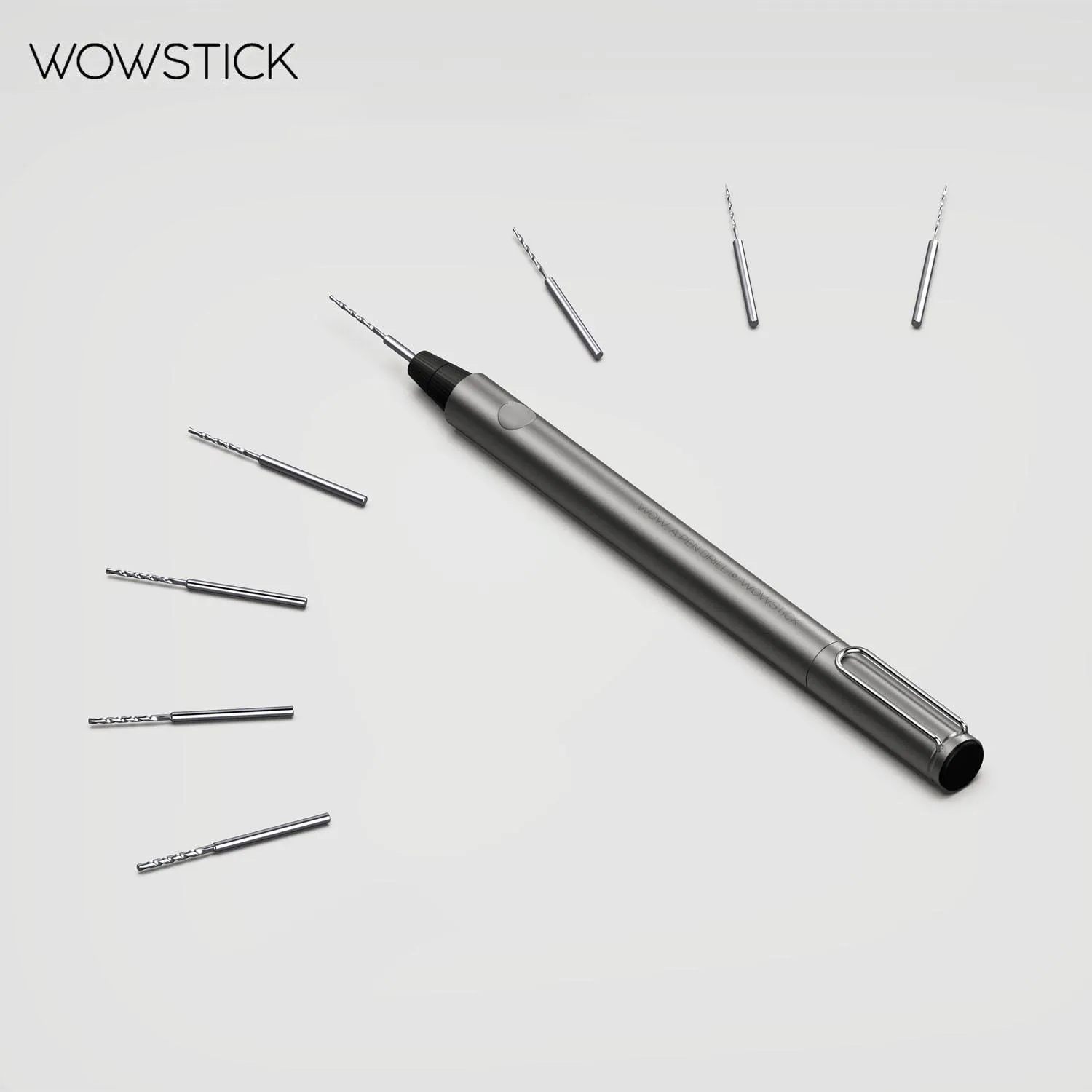 Оригинальная дрель Boormachine WOWSTICK с 8 битами, металлическая мини-электрическая ручная дрель TypeC, перезаряжаемая миниатюрная, легкая, простая в эксплуатации