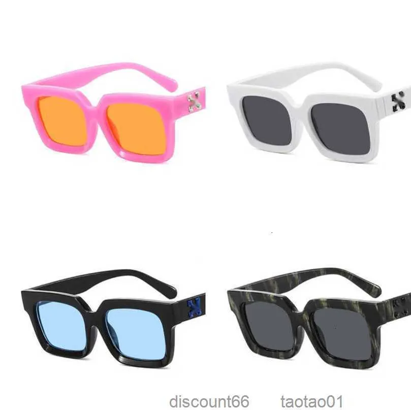 Fashion Luxury Offs Frames Sunglasses Brand Men Women Sunglass Arrow x Frame Eyewear Trend Hip Hop Square Sunglasse Sports Travel Sun Glasses 93cgPSSC