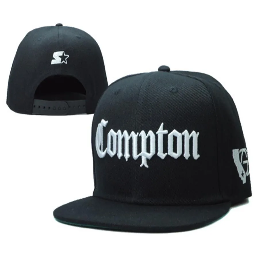 7 Styles Casual Justerable Compton Baseball Caps Women Summer Outdoor Sport Gorras Bones Snapback Hats Men2454