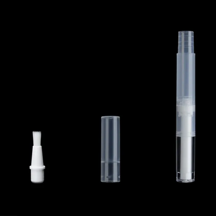 Perfume Bottle Transparent Twist Pens Empty Nail Oil Pen with Brush Empty Cuticle Oil Pen Cosmetic Container Pen Lip Gloss Tubes 221027