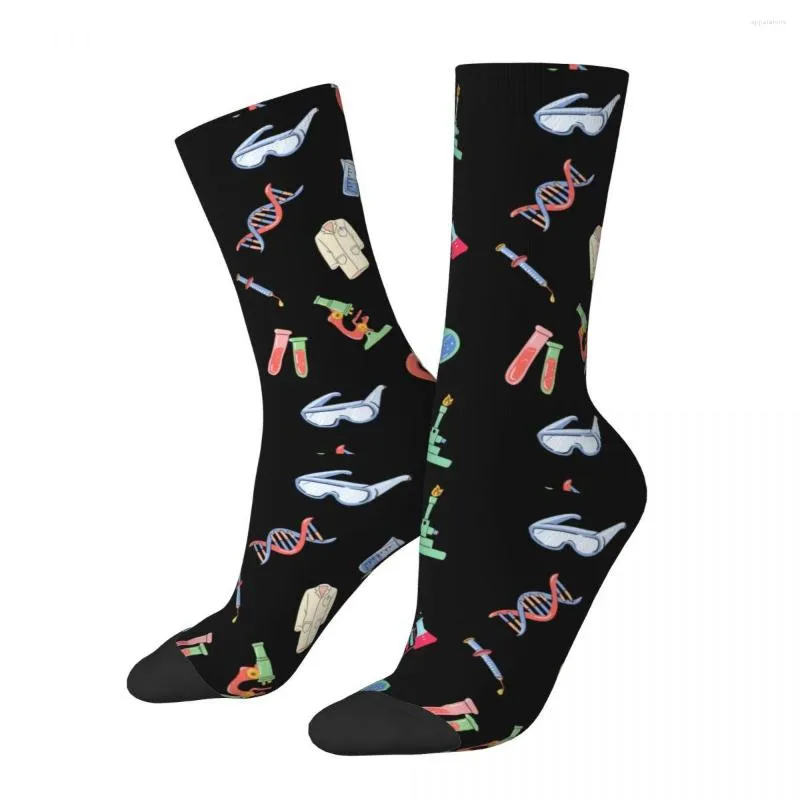 Chaussettes pour hommes hiver chaud hip-hop hommes femmes science absorbant la sueur sports