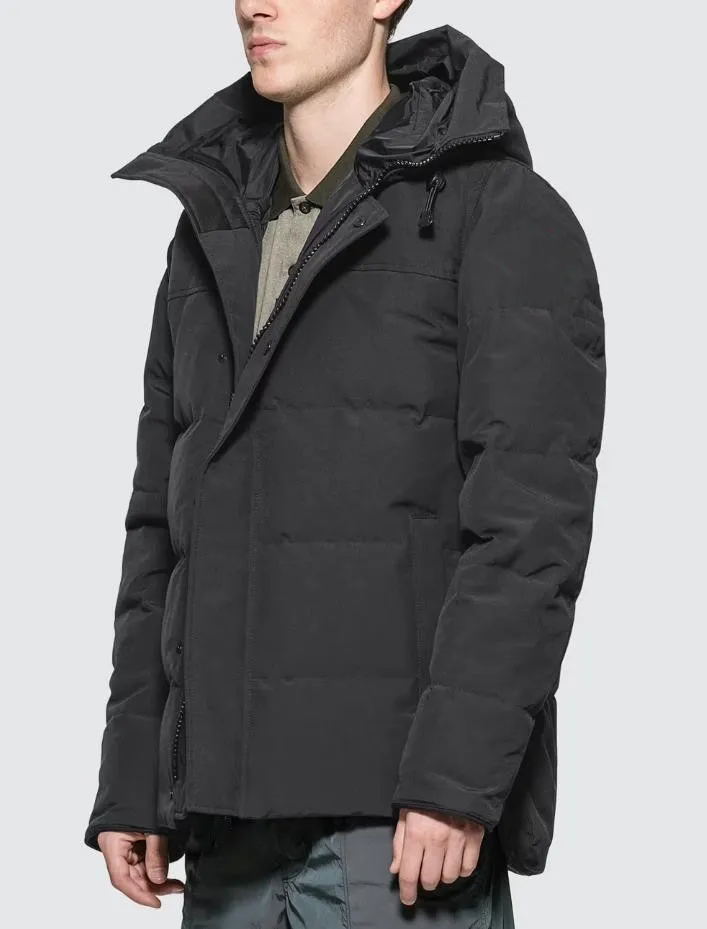 Canada Designer Designer Mens Down Parkas Vestes Homme Jassen Extérieur Parka D'hiver Grande Fourrure À Capuchon Survêtement Chaquetas Puffer À Capuchon Manteau Veste