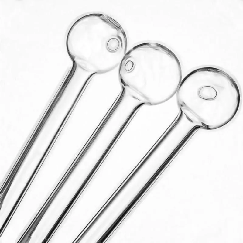 Pyrex стеклянная масляная труба прозрачная качество качества труб Прозрачные трубки отличные трубки наконечники для ногтей dmalx