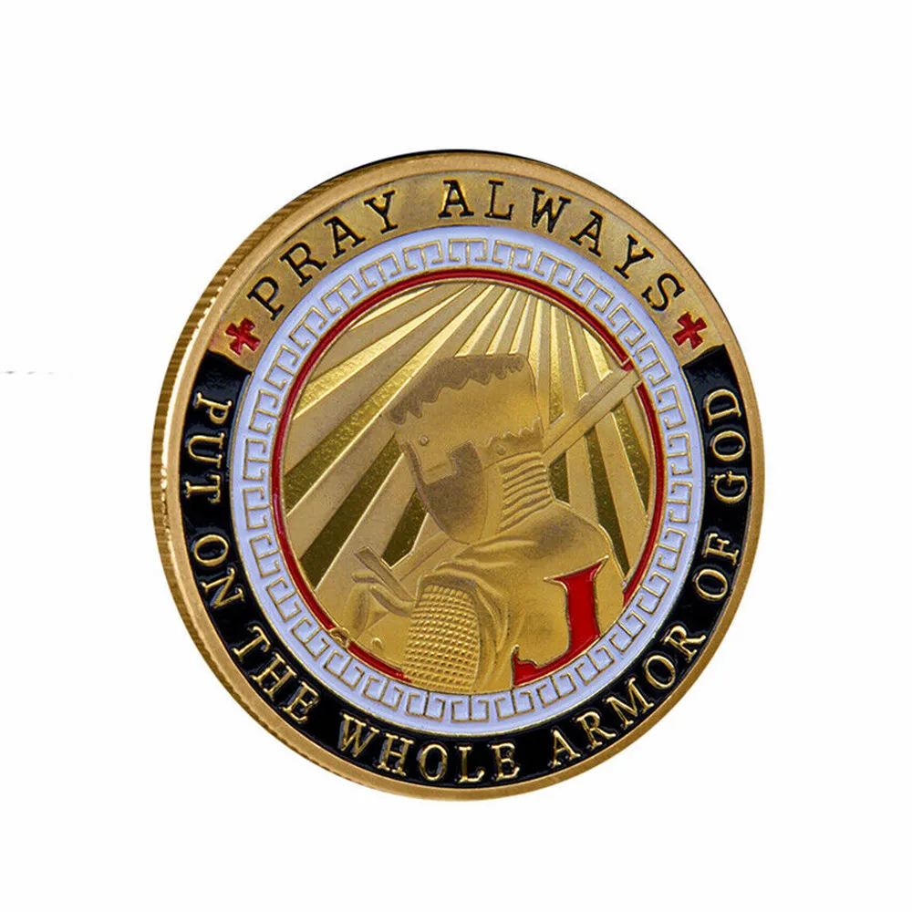 U.S.A Coin Armor God Navy Commando Commemorative Challenge Coin