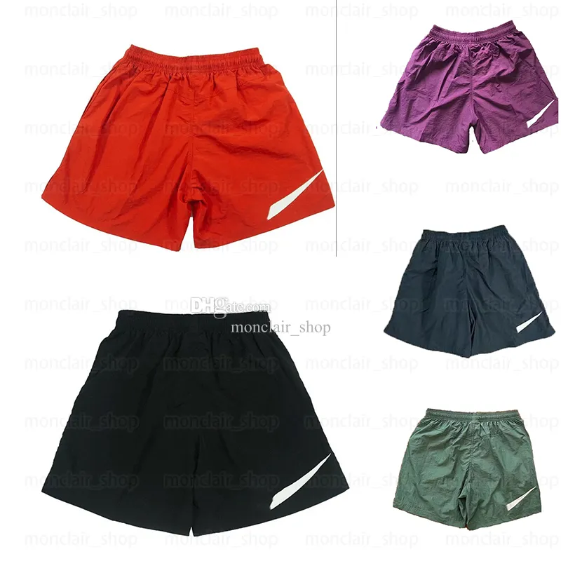Shorts masculinos Tech Designer calças de praia secagem rápida moda N letra impressa cinco cores disponíveis SQBF