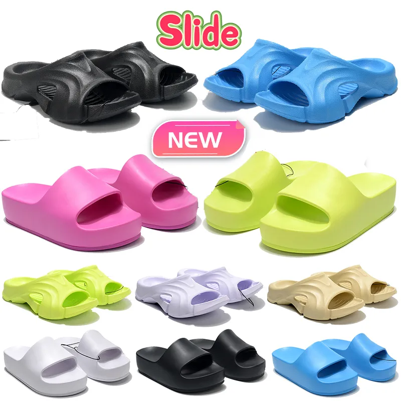 Paris Mold chunky Slide Sandals pantofole da uomo firmate beige Fluo Pink bianco nero flats beach slides luxurys summer outdoor pantofola sandalo da donna EUR 35-45