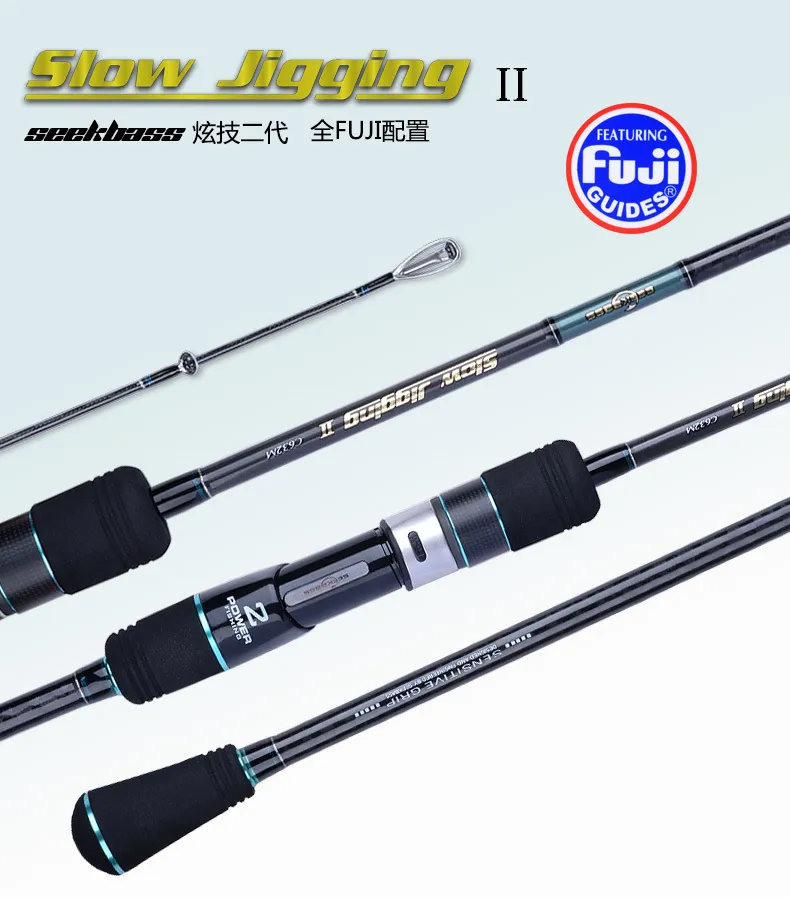 Seeksbass Japan Fuji Guides Boat Spinning Rod 6 Slow Jigging, Reel Seat, 60 400G Weight, Spinning/Casting, Slatwater Fishing 230614 From Men06, $92.79 | DHgate.Com Seeksbass Japan Fuji Guides Boat Spinning Rod 6 Slow Jigging, Reel Seat, 60 400G Weight, Spinning/Casting, Slatwater Fishing 230614 From Men06, $92.79 | DHgate.Com