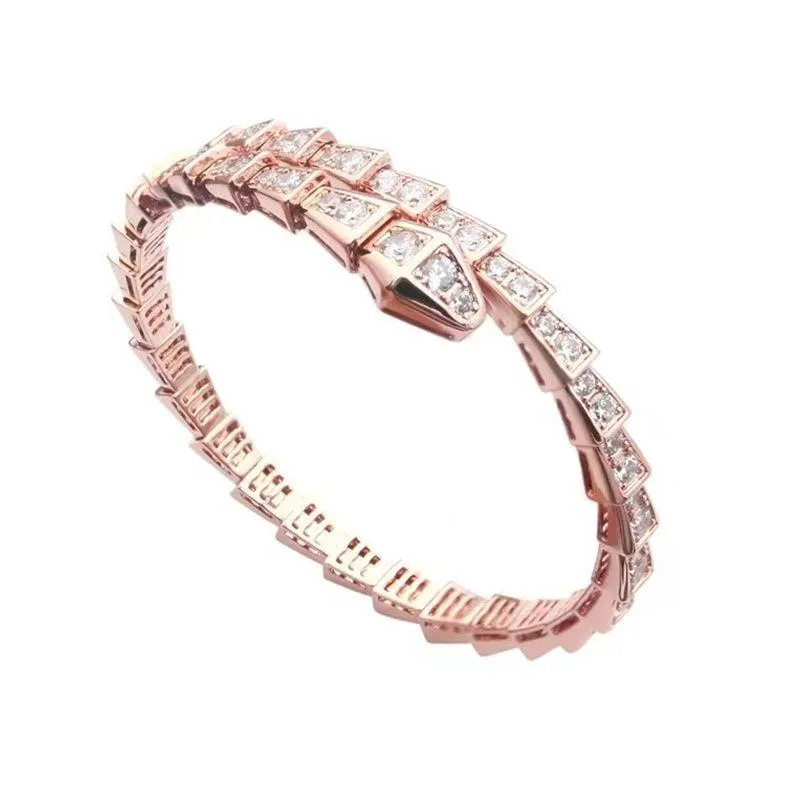 love bangle tennis designer jewelry womens bracelet diamond lovely snake silver rose gold jewellery copper plate party wedding charm girlfriend serpent