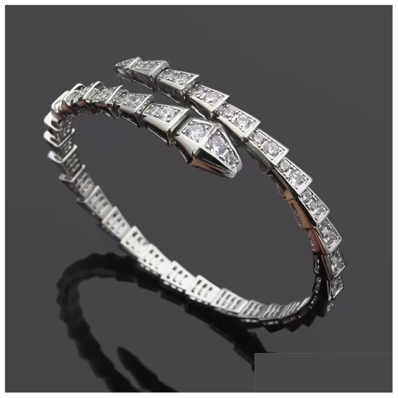 Bangle Love Tennis Designer Jewelry Womens Armband Diamond Lovel