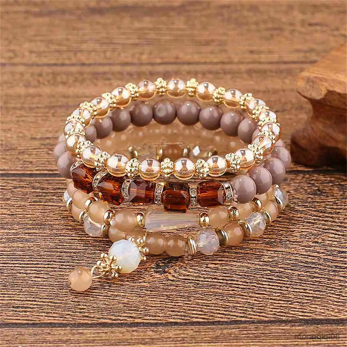 Bracelets Colorful Beaded Bracelet Multilayer Beads Handmade Rope Wristband Jewelry Gift R230614 From 8 91 DHgate