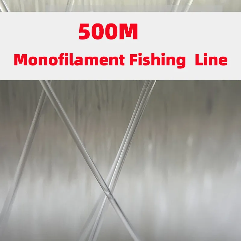 BraidLine 500m Nylon Monofilament Fishing Line: Big Size Thick Dia