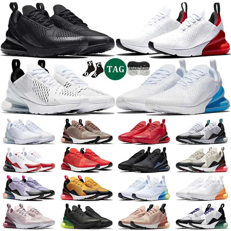 Buty do biegania 270 Triple Black White University Red Dusty Cactus Light Bone 270s Barely Rose damskie buty sportowe