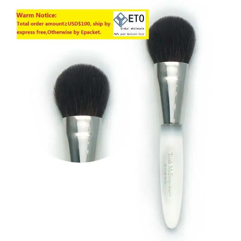 Trish McEvoy 2B Blush Dry Powder Brush Wool Animal Makeup