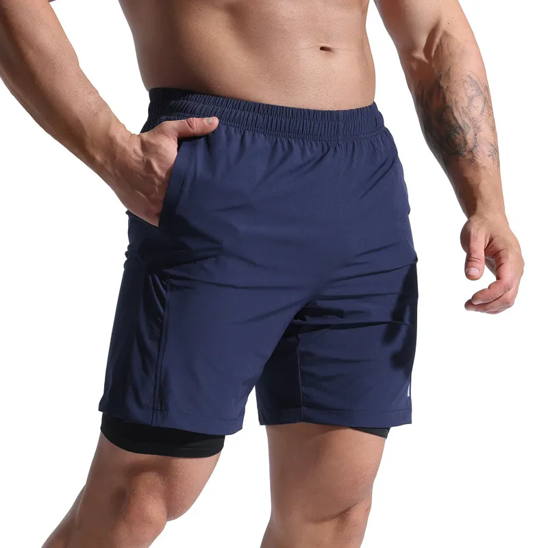 メンズカーゴパンツフィットネストレーニングワードローブの誤動作筋肉の雄の男性の速乾性パンツ